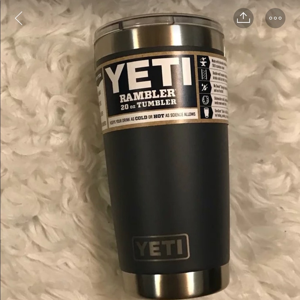 20 oz black yeti